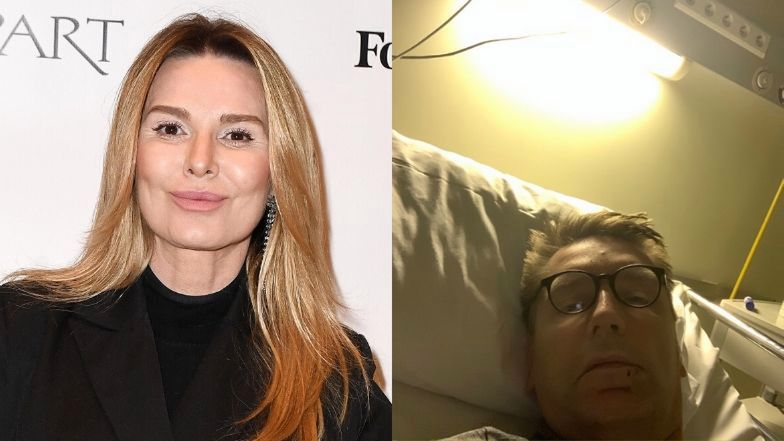 Zabawna Hanna Lis komentuje zdjęcie Tomasza ze szpitala. "Mistrzem selfie to ty nie jesteś"