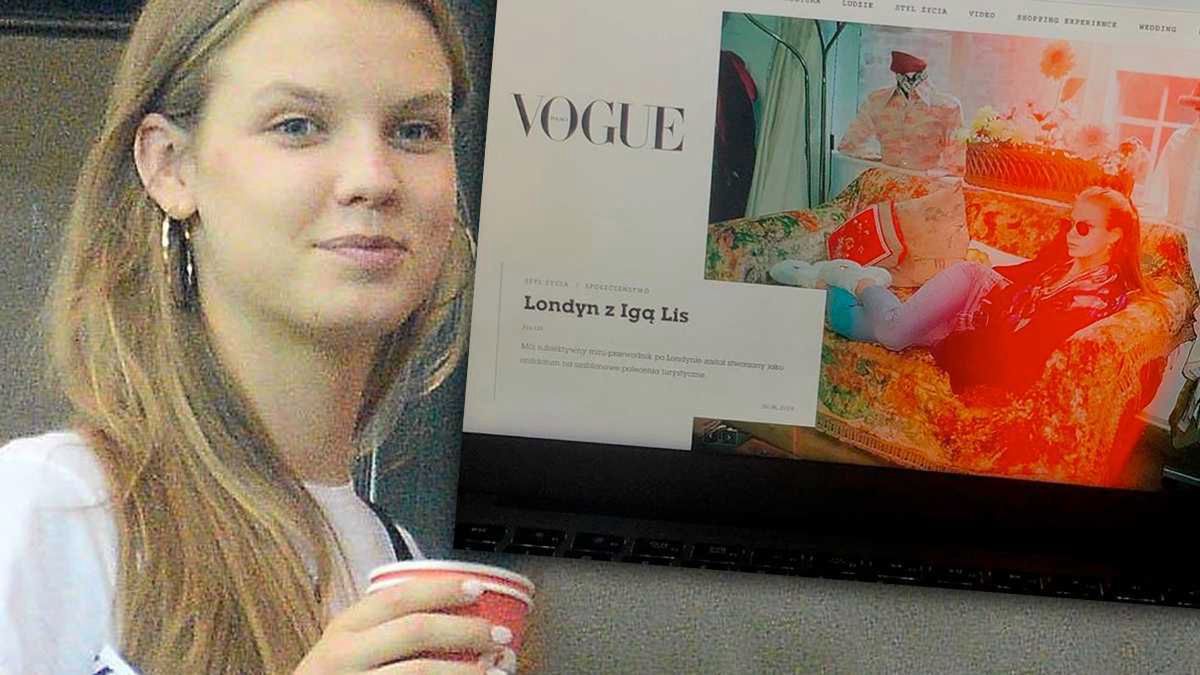 Iga Lis została redaktorką "Vogue'a"! W pierwszym tekście wyjawiła sporo osobistych sekretów! Jest też piękna sesja!