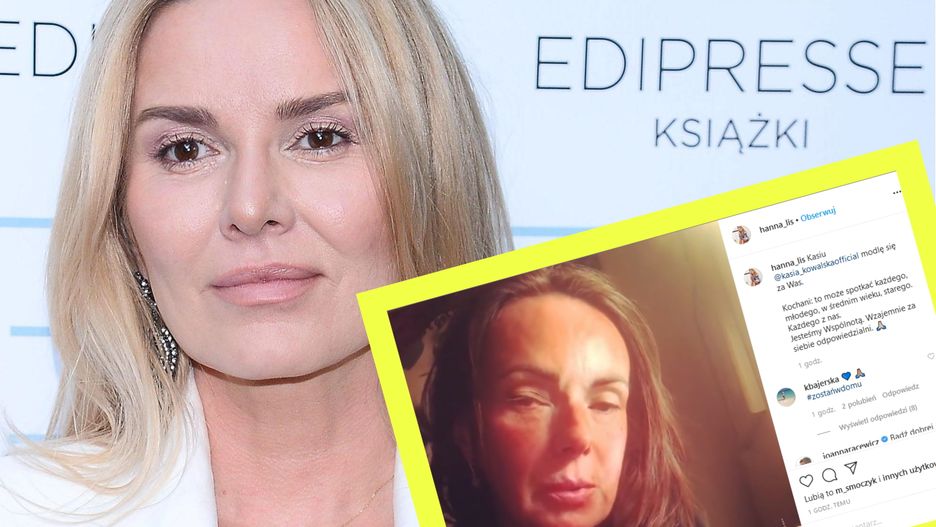 "Kochani: to może spotkać każdego, młodego, w średnim wieku, starego" - pisze Hanna Lis