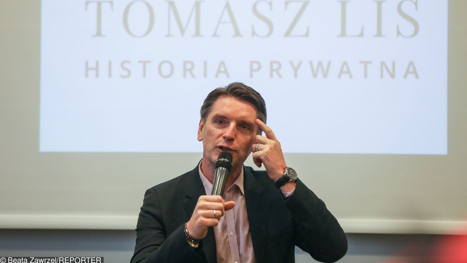 Tomasz Lis promuje swoją nową książkę