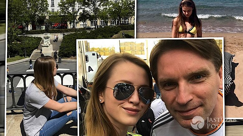 Pola Lis i Tomasz Lis na meczu Realu Madryt