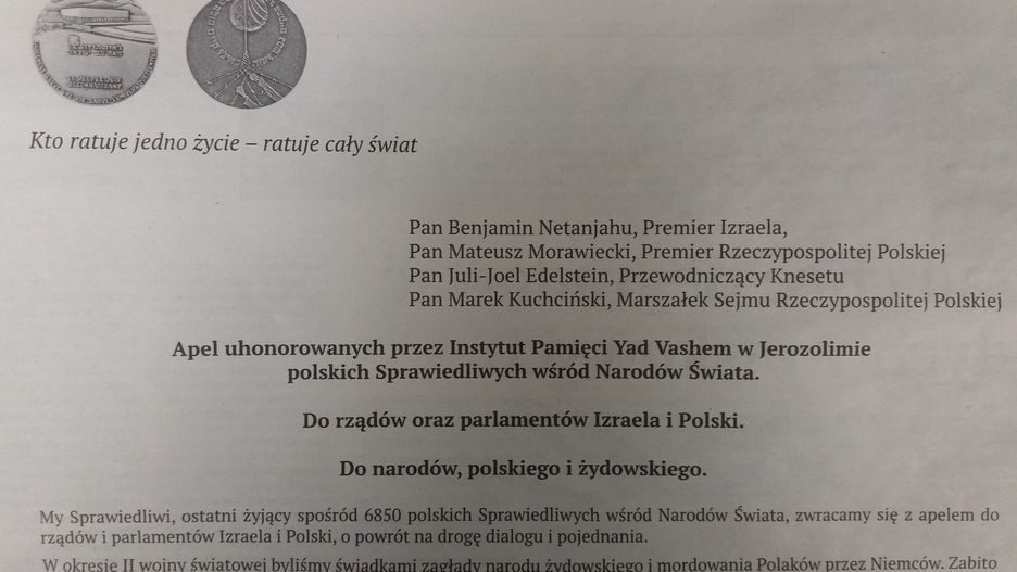 Opublikowany apel