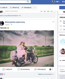 Nie możesz znaleźć żony – zostań motocyklistą. Grupa na Facebooku łączy w pary