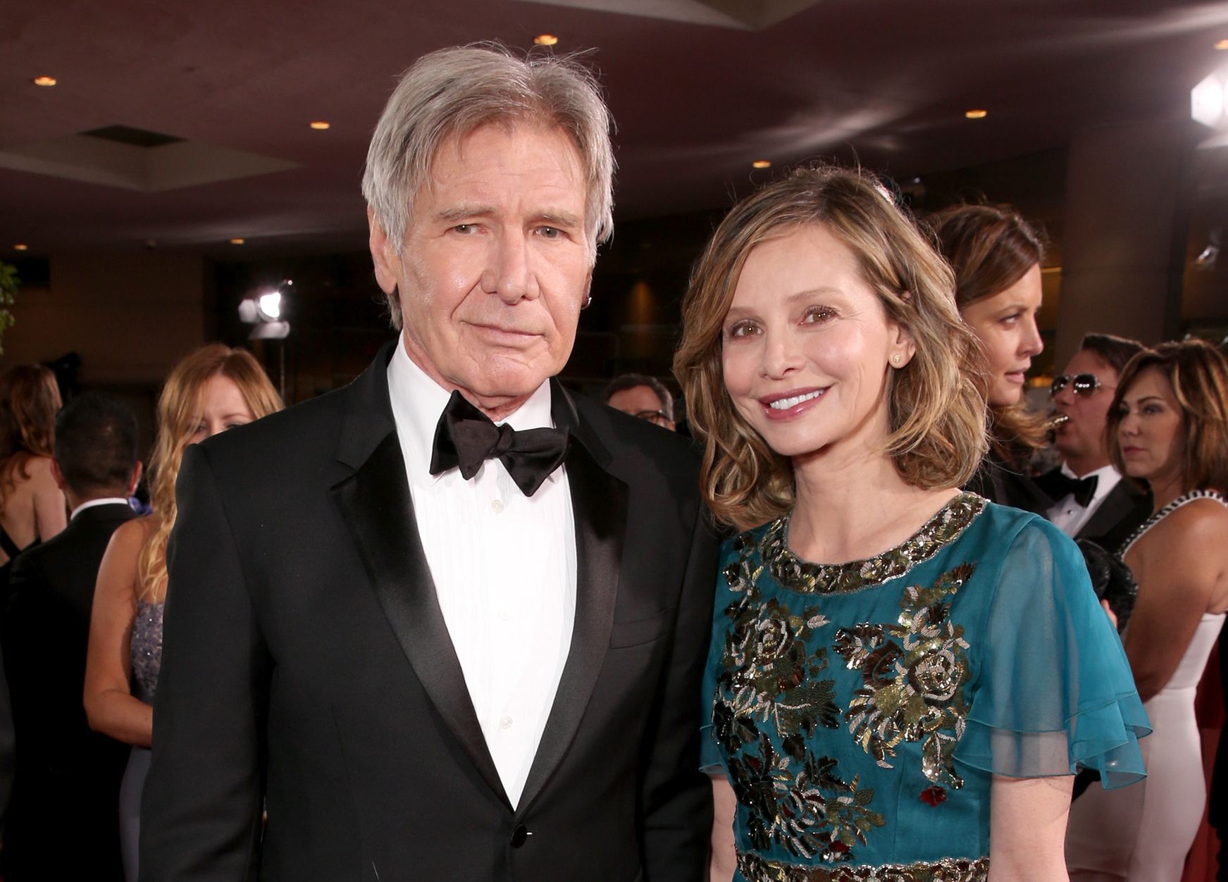 Harrison Ford i Calista Flockhart w 2016 roku 