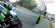 Dąbrowa Górnicza: motocyklista potrącił policjanta i uciekł. Znasz tego człowieka?