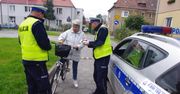 Widoczny cyklista, a więc bezpieczny