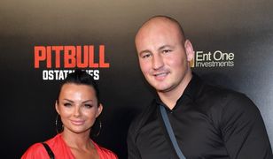 Artur Szpilka z partnerką na premierze nowego Pitbulla. Galeria