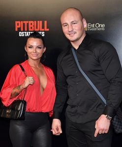 Artur Szpilka z partnerką na premierze nowego Pitbulla. Galeria