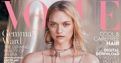 Gemma Ward na okładce "Vogue Australia"