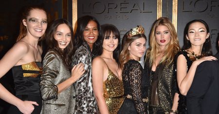 Gwiazdy wybiegów na imprezie L'Oreal Paris