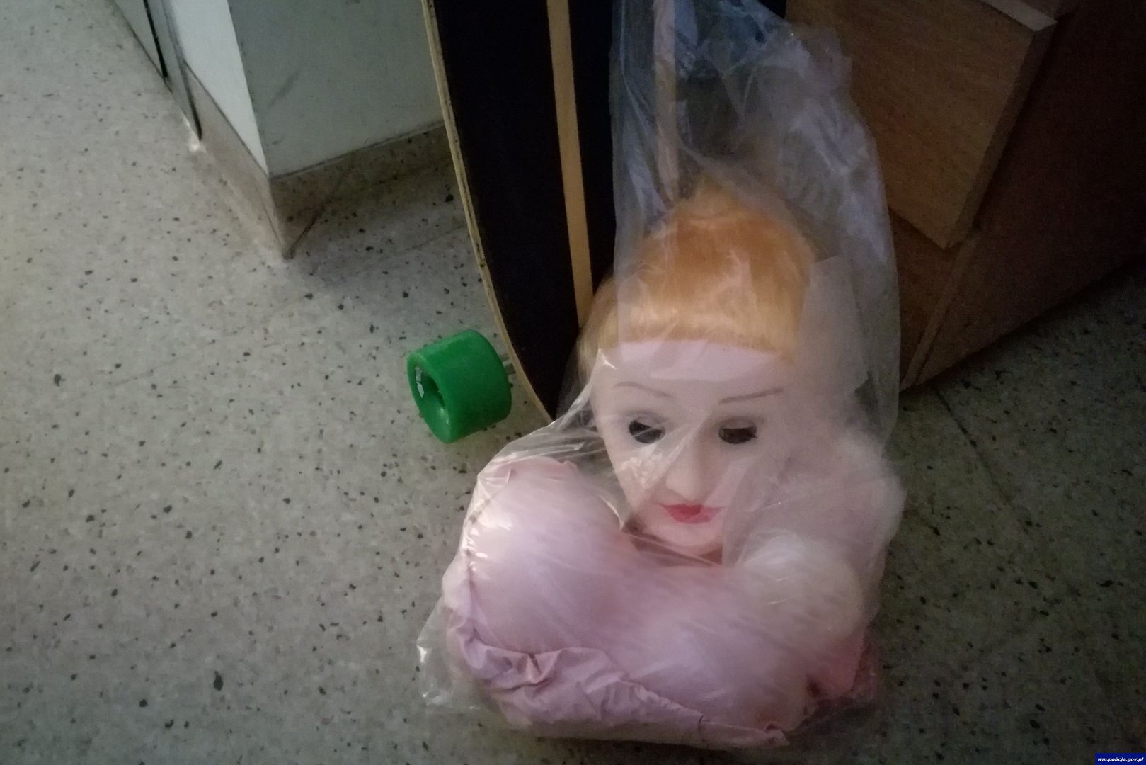 Policja odzyskała gumową lalkę. Złodzieje mogą trafić do więzienia na lata