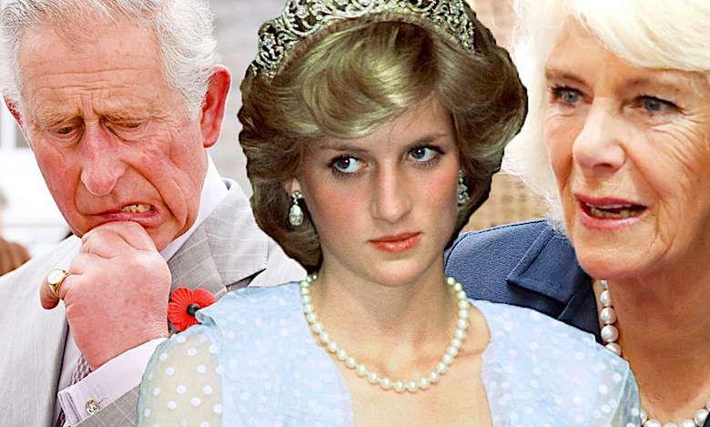 Księżna Diana, Camilla Parker-Bowles i książę Karol