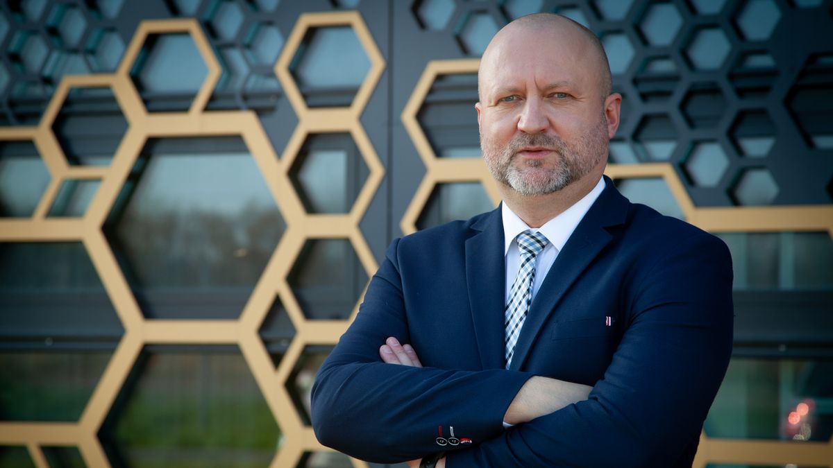 Robert Rudnicki, Prezes Zarządu Fabryki Cukierków Pszczółka.