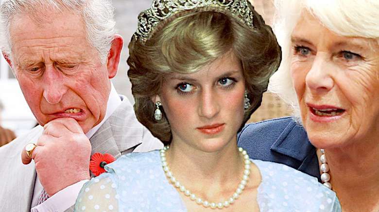 Księżna Diana, Camilla Parker-Bowles i książę Karol