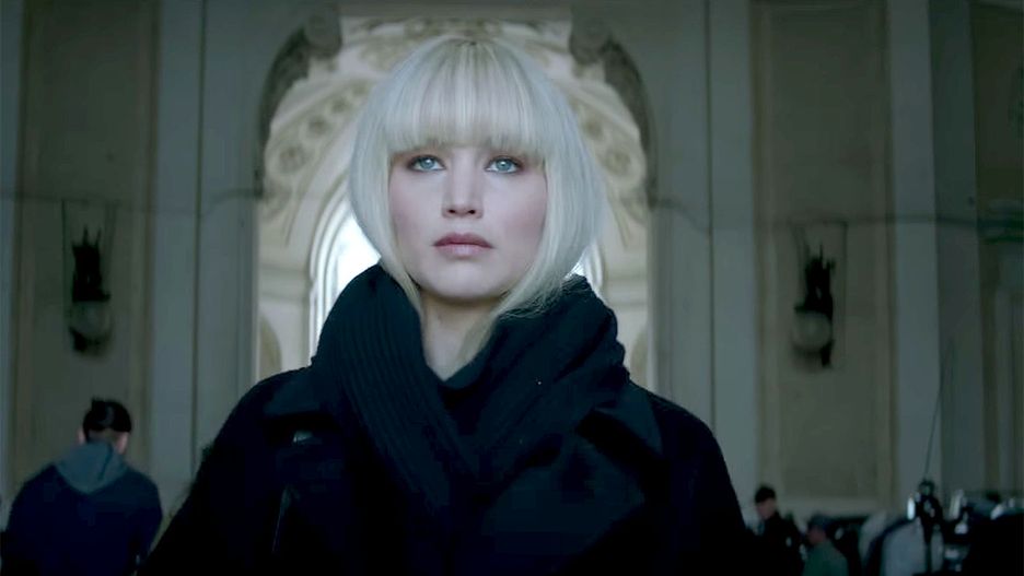 Jennifer Lawrence w filmie "Czerwona jaskółka"