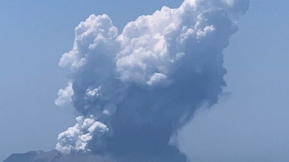 Wybuch wulkanu w Nowej Zelandii