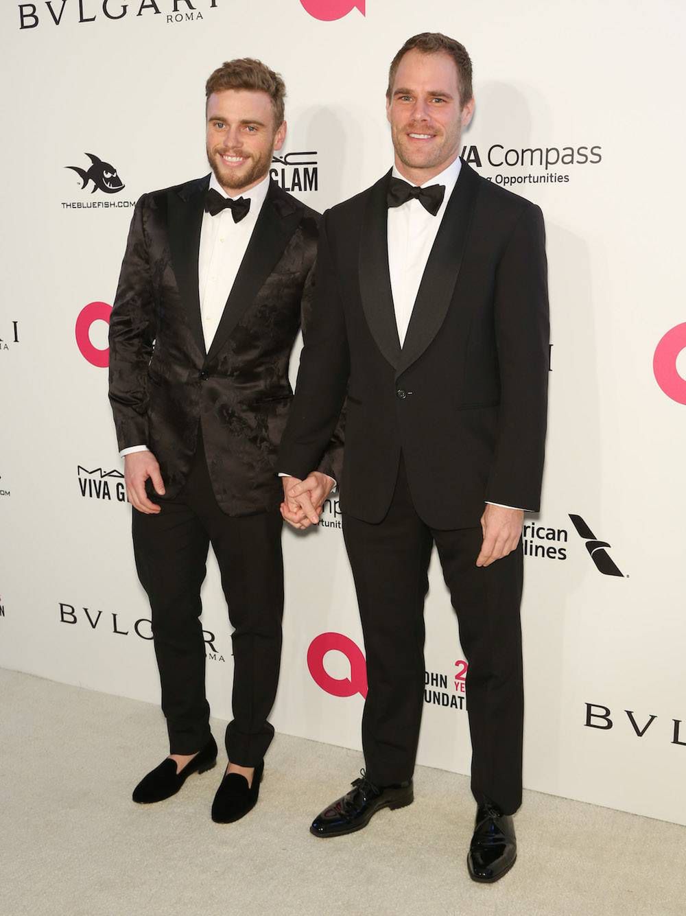 Gus Kenworthy i Matt Wilkas – Elton John AIDS Foundation Academy Awards Party 2018