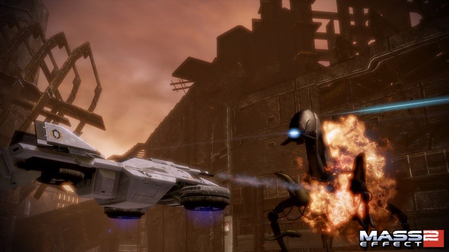 Hammerhead nadlatuje do Mass Effect 2