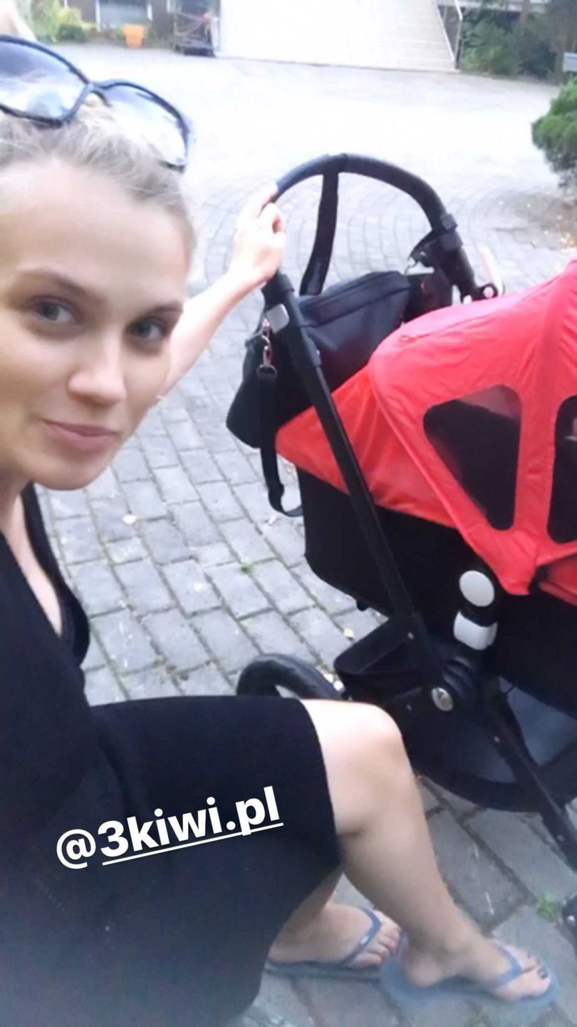 Agnieszka Kaczorowska, miesiąc Emilki