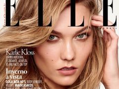 Karlie Kloss na okładce "Elle Brazil"