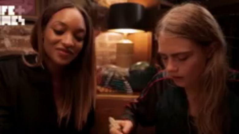 Cara Delevingne i Jordan Dunn