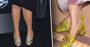 Już dwie polskie gwiazdy pokochały metaliczne pantofelki Gucci. Takie buty dla księżniczek to idealna propozycja na karnawał