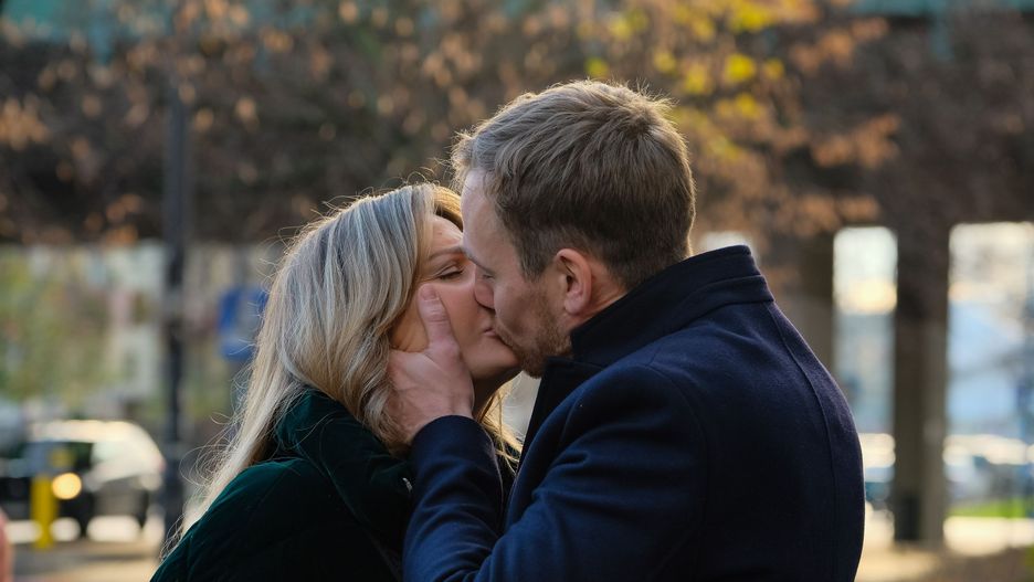 Inga (Małgorzata Socha) i Maks (Mateusz Janicki)