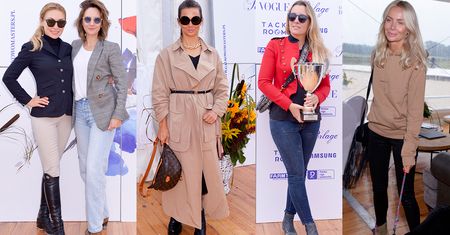Gwiazdy na Gałkowo Masters 2020: Agnieszka Woźniak-Starak, Kinga Rusin, Ilona Ostrowska
