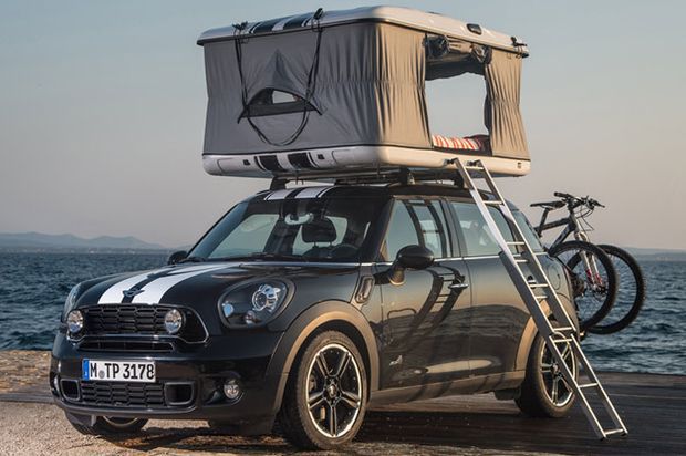 Weekend na dachu Mini Countryman ALL4 Camp