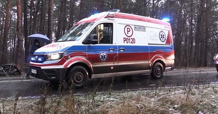 Śmiertelny wypadek pod Piłą – VIDEO