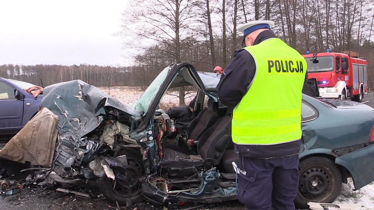 Śmiertelny wypadek koło Trzcianki