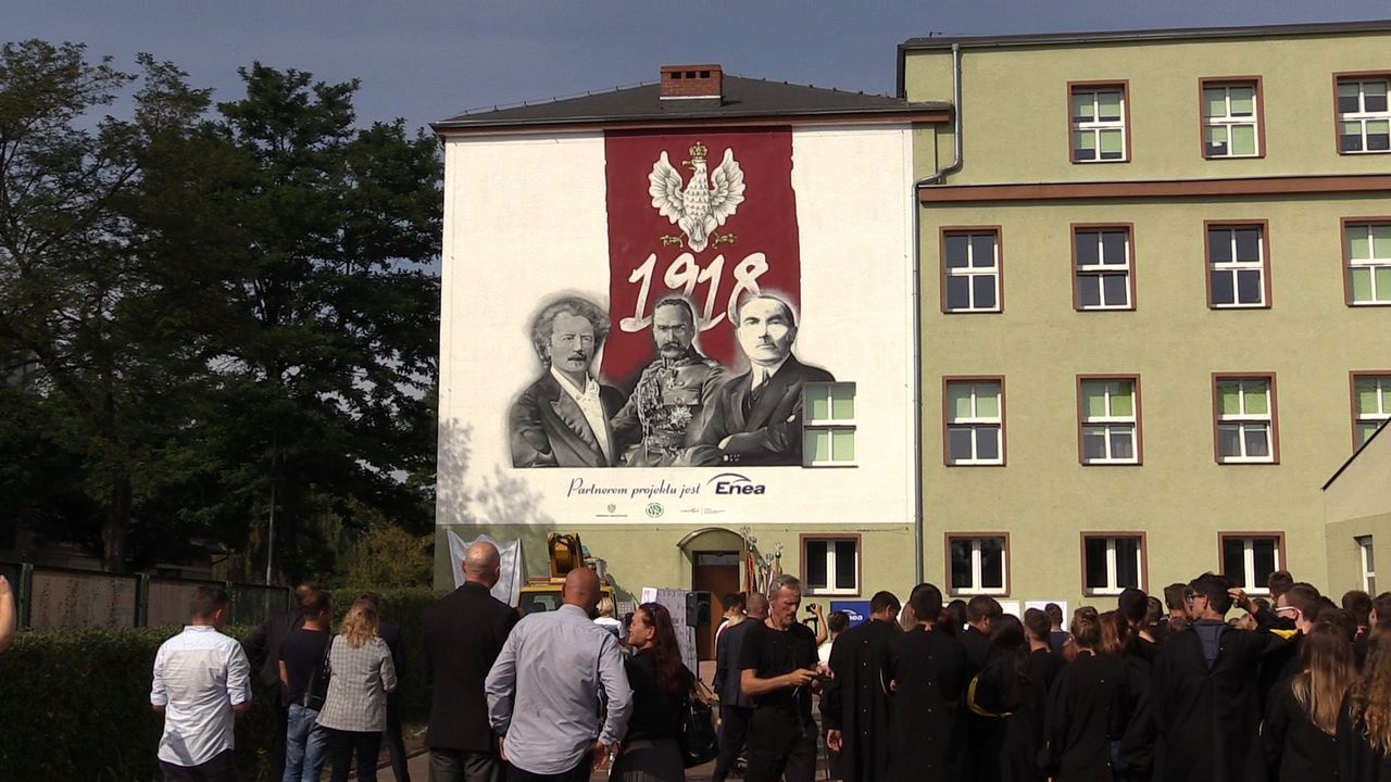 Kolejny patriotyczny mural w Pile