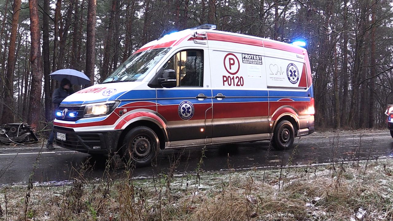 Śmiertelny wypadek pod Piłą – VIDEO