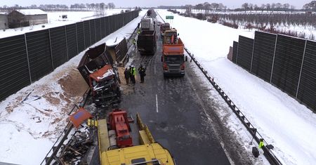 Śmiertelny wypadek na obwodnicy Wyrzyska – film