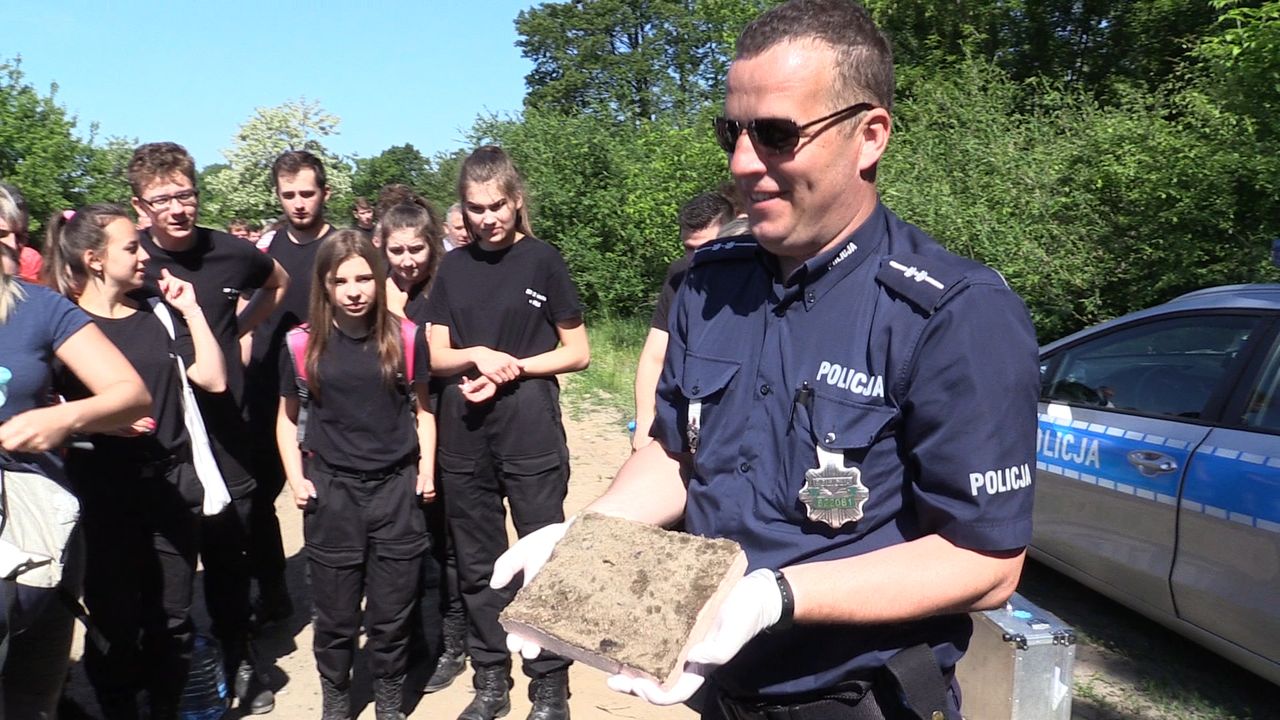 Zabezpieczali ślady na miejscu zbrodni
