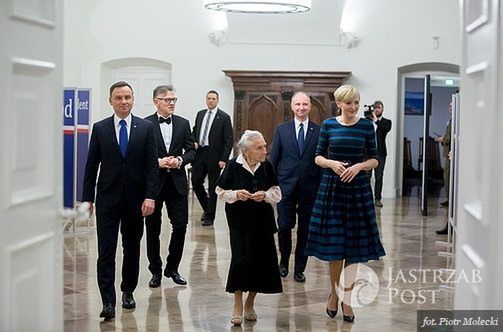 Agata Duda - pokaz filmu "Stella" w Pałacu Prezydenckim / źródło: prezydent.pl
