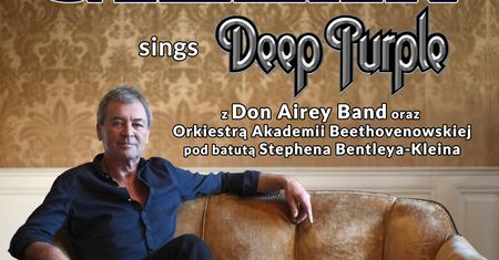 Ian Gillan w Polsce z utworami Deep Purple - informacje o koncercie