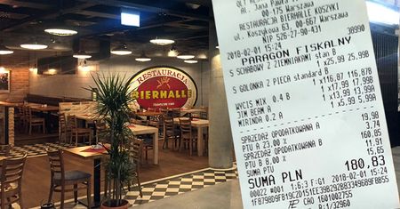 Wściekły klient poskarżył się w internecie na Bierhalle. Mamy odpowiedź restauracji