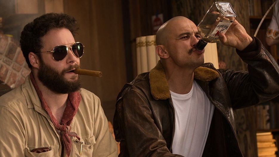 Seth Rogan i James Franco w "Zeroville" - obaj nominowani w kategoriach aktorskich, a Franco także jako reżyser