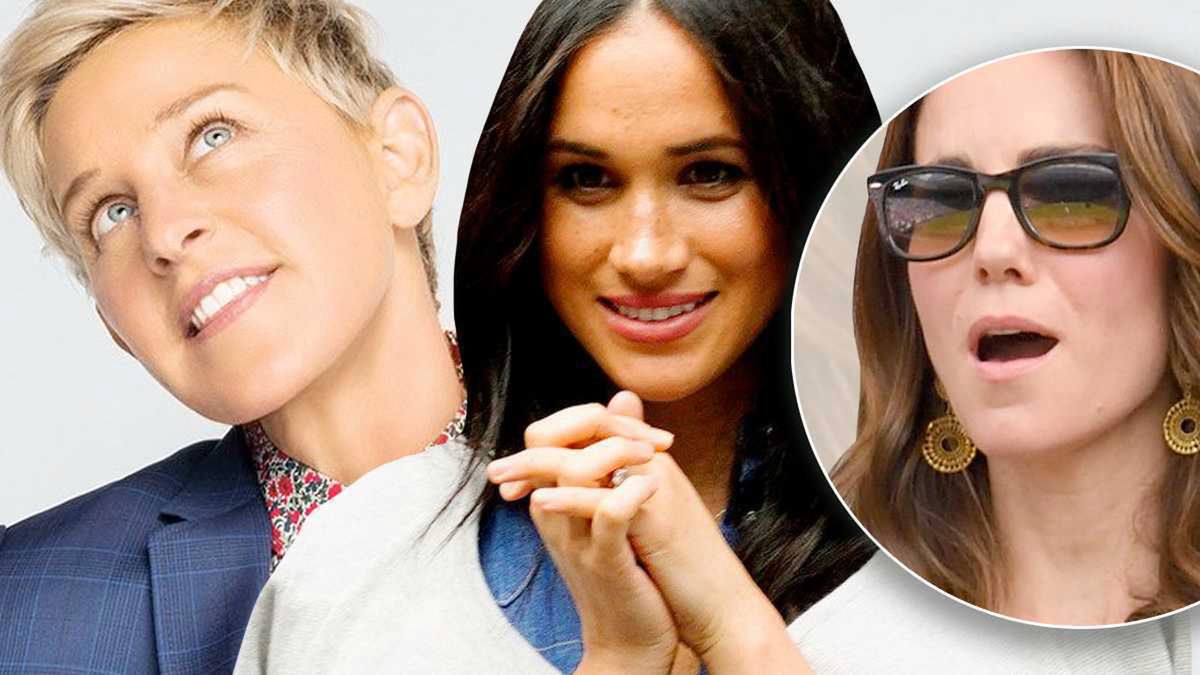 Ustawka u Ellen? Materiał z wizyty u Meghan Markle oburzył fanów rodziny królewskiej. Poszło o księżną Kate