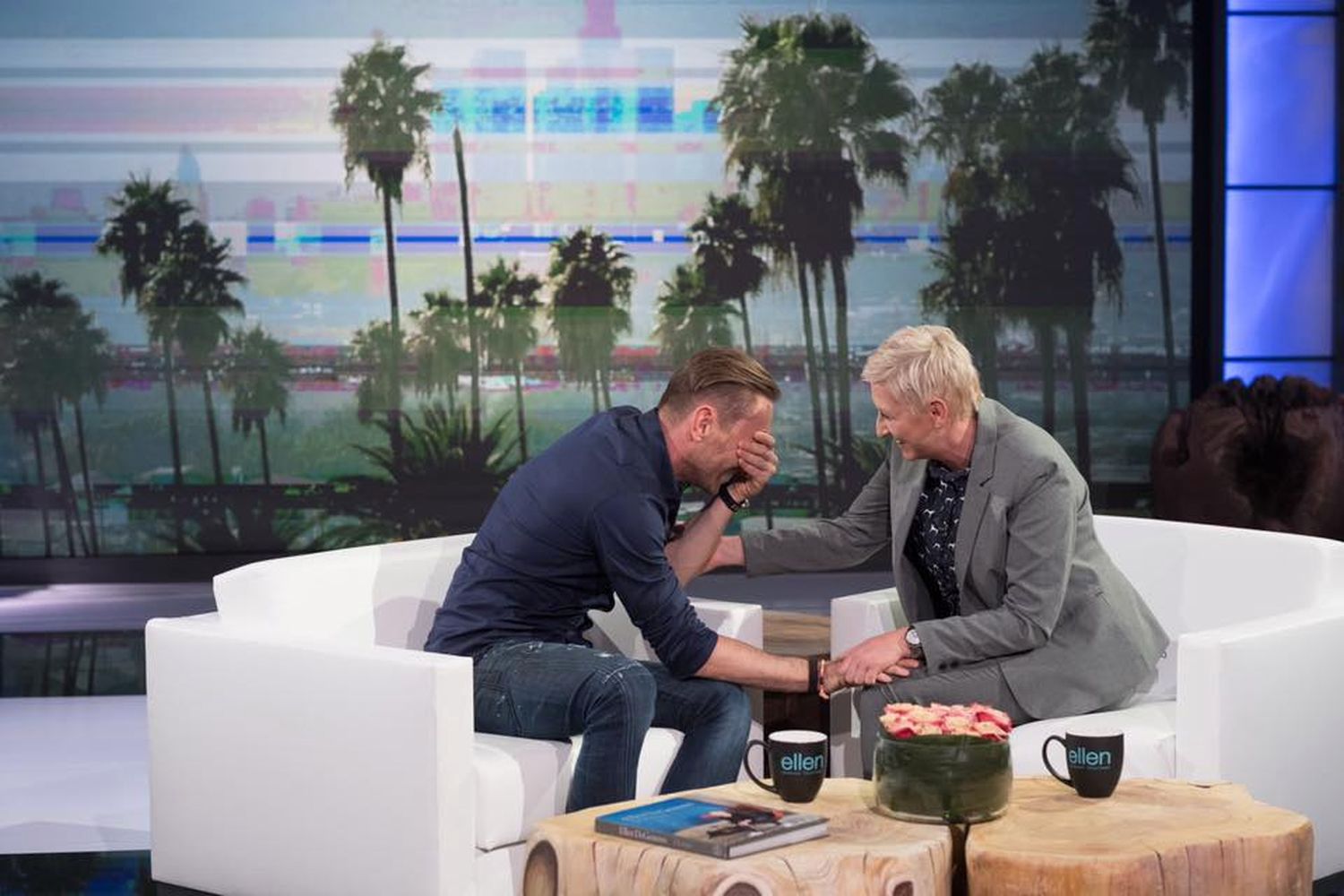 Łukasz Jakóbiak w "The Ellen DeGeneres Show". Jeszcze kilka lat temu nikt nawet o nim nie słyszał