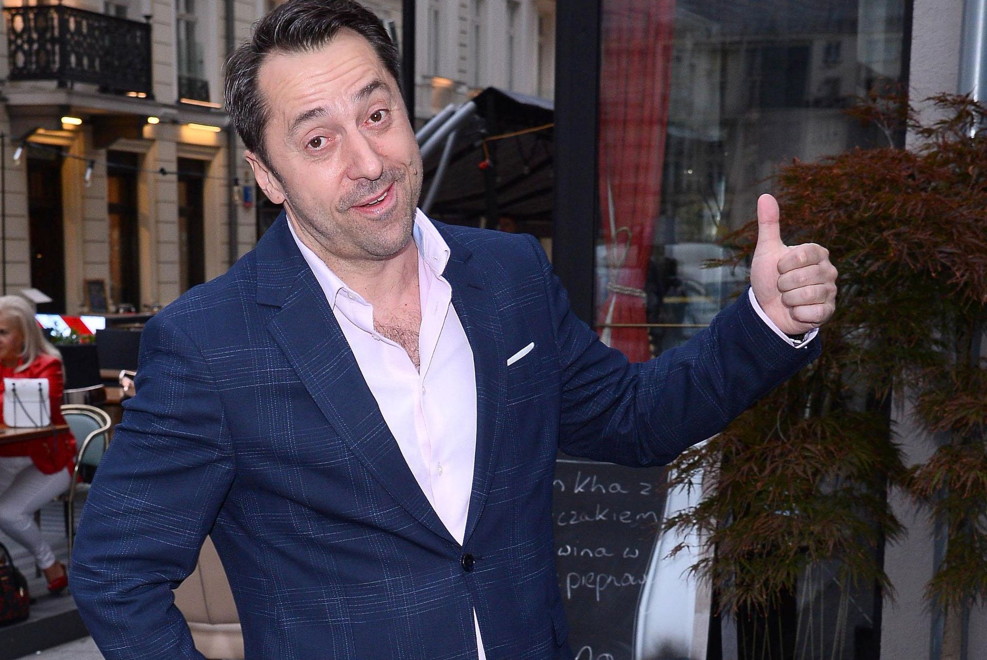 Marcin Miller spędził urlop w Dubaju. 