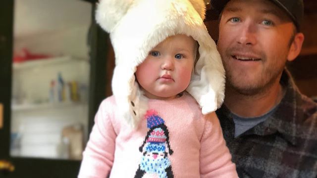 Bode Miller i jego córeczka Emeline