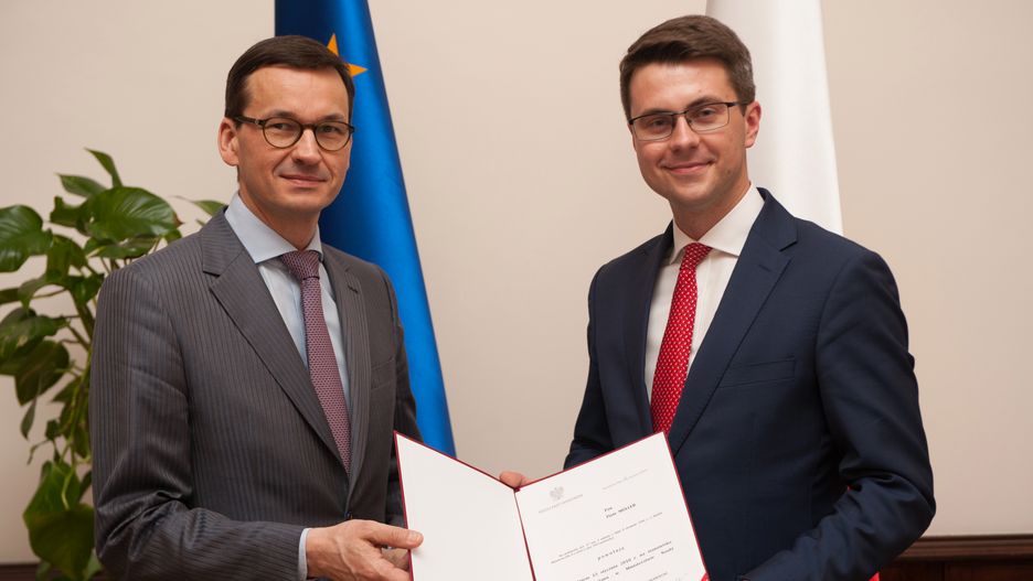 Piotr Mueller urodził się w 1989 r. w Słupsku