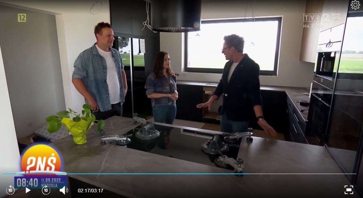 Grzegorz i Anna Bardowscy pokazali dom, screen Pytanie na śniadanie