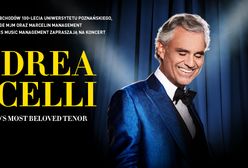 Bocelli w Poznaniu. Wielki koncert na stulecie Uniwersytetu Poznańskiego