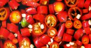 Czerwone i różowe produkty pełne zdrowia