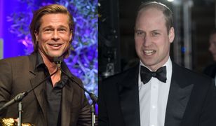 Żart Brada Pitta z Megxitu. Zobaczcie minę księcia Williama!