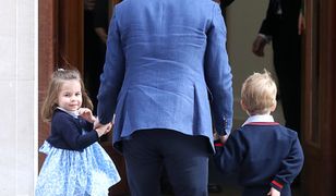 Księżniczka Charlotte i książę George odwiedzili Kate. Przyszli zobaczyć swojego braciszka