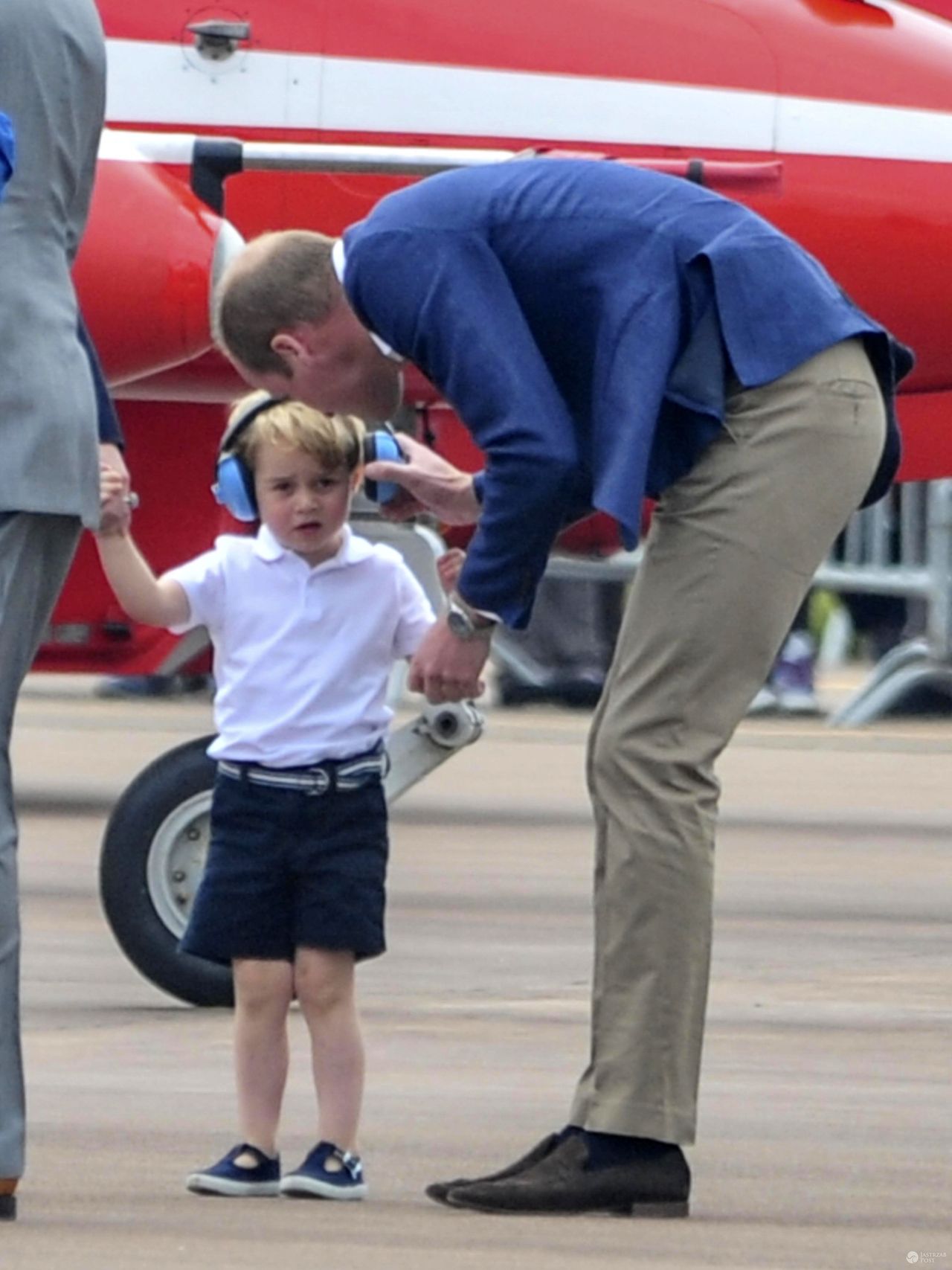 Książę George na lotnisku Royal International Air 2016